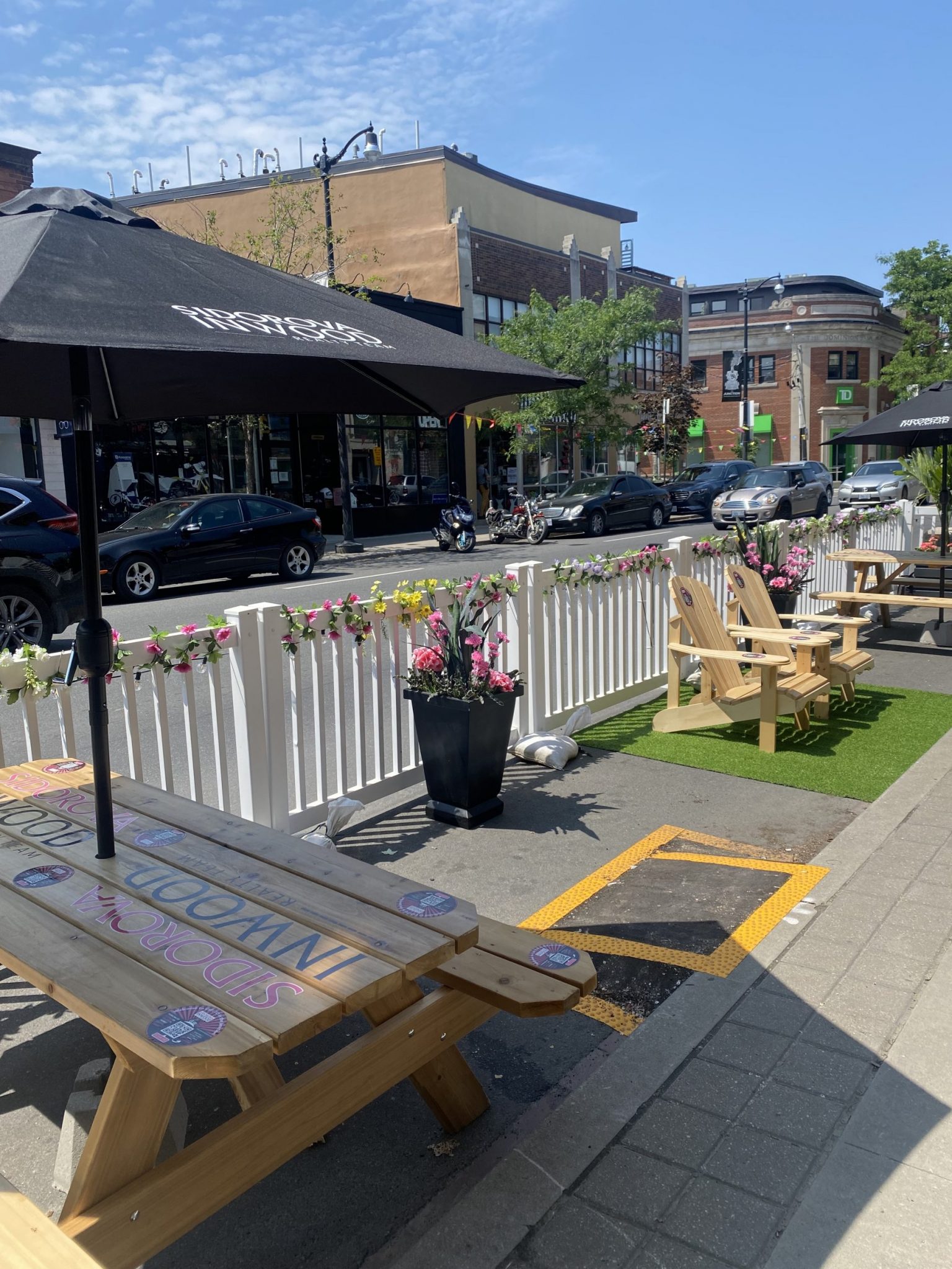 CafeTO Junction Parklet Patio